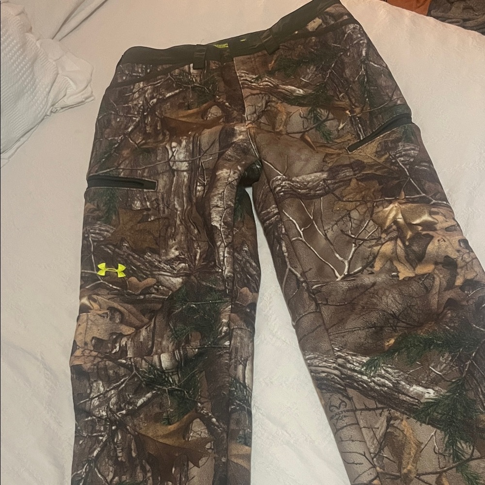 Under Armour Scent Control Camouflage Pants - fleece
